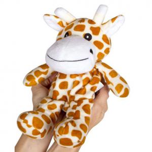 Lavender heatable giraffe animal toys