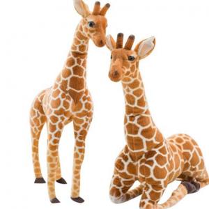  Realistic Zoo Plush Animal Big Giraffe Plush Toy