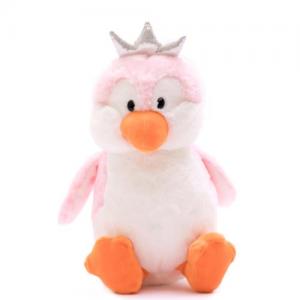 2020 wholesale hotsale promotion fashion custom penguin plush toys with crown